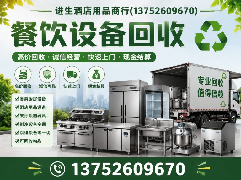 西青区餐饮设备回收展示图